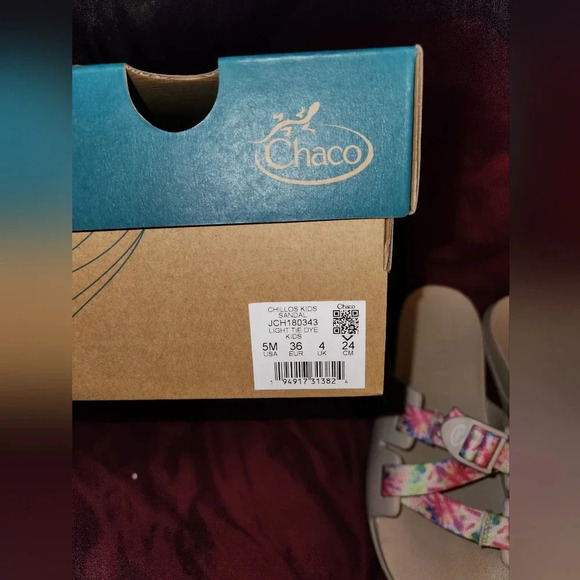 Chillos Chaco light tie dye sandals 5 - Picture 3 of 3